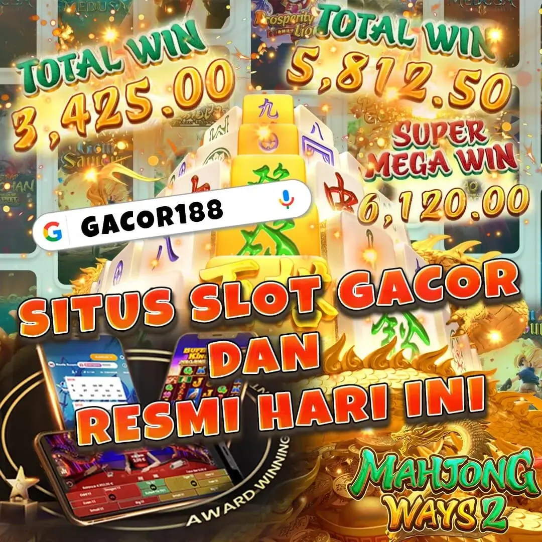 GACOR188: TOP 1 Link Slot Resmi Gacor Maxwin Gampang Menang Hari ini